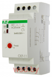 CKF-11 реле контроля фаз,регулировка задержки отключения, контроль чередования фаз, 2 модуля, монтаж на DIN-рейке 3х400В 8А 1NO+1NC IP20